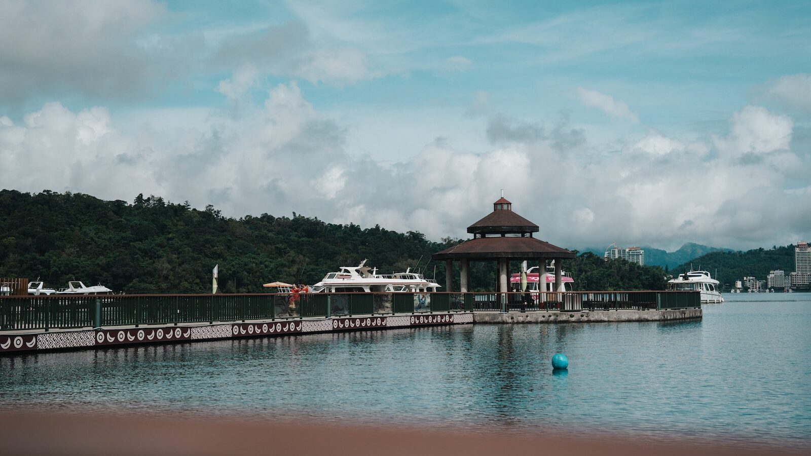a building on a dock